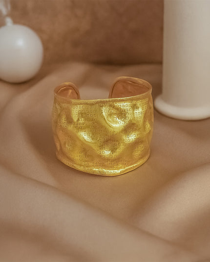 Hammered Gleam Cuff