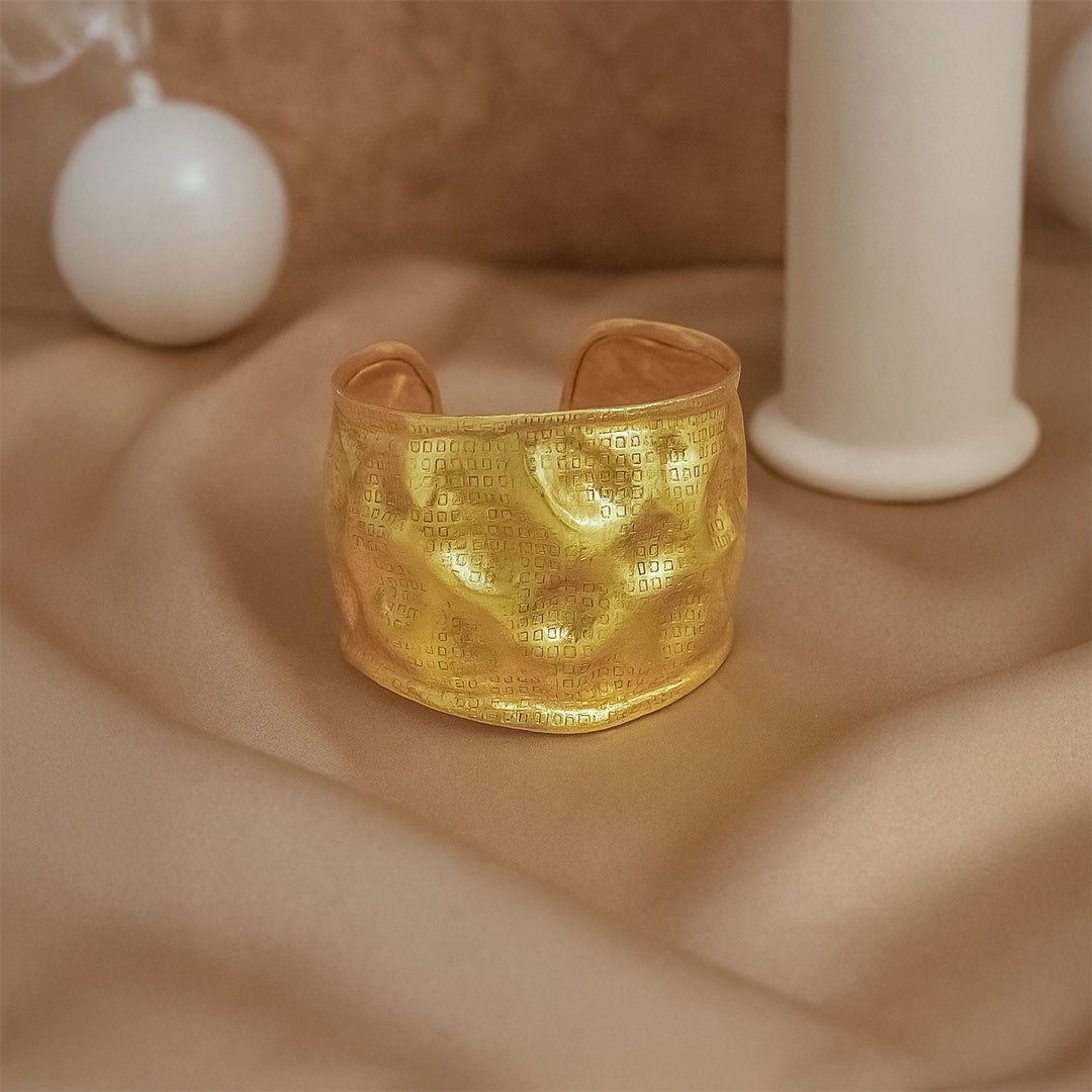Hammered Gleam Cuff