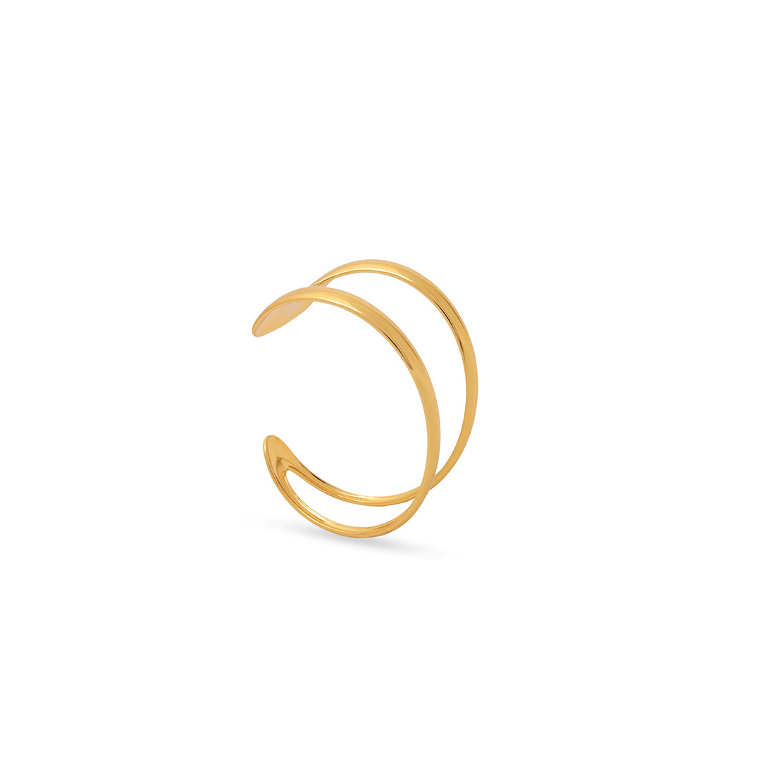 Sleek Wave Cuff