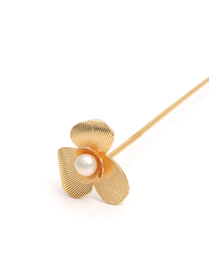 Pearl Bloom Bookmark Pin