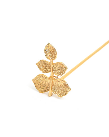 Leaf Charm Bookmark Stick