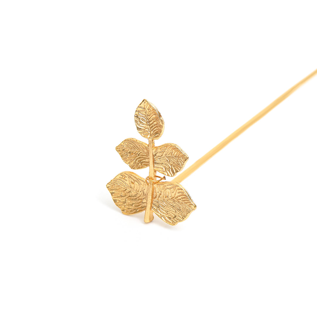 Leaf Charm Bookmark Stick