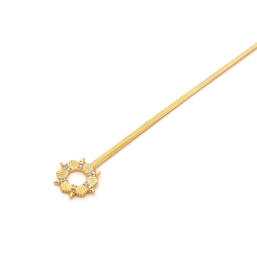 Sun Halo Wreath Pin