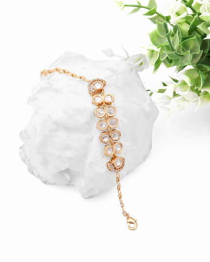 Majestic Radiance Kundan Bracelet