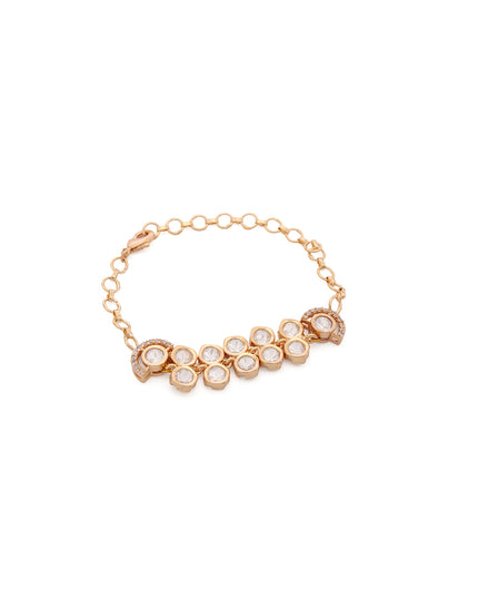 Majestic Radiance Kundan Bracelet