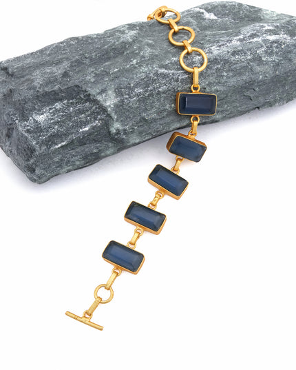 Midnight Blue Link Bracelet