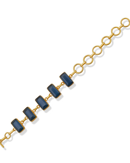 Midnight Blue Link Bracelet