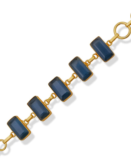 Midnight Blue Link Bracelet
