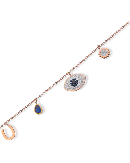 Nazar Luxe Charm Bracelet