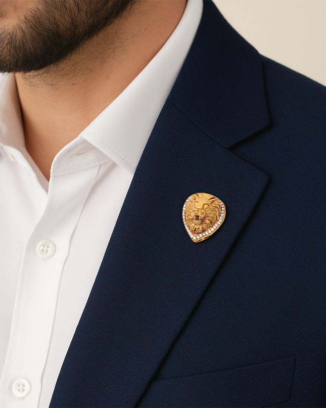 Maharaja Shield Brooch