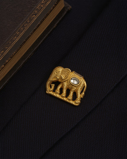 Emperor Elephant Brooch