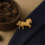 Load image into Gallery viewer, Golden Stallion Brooch
