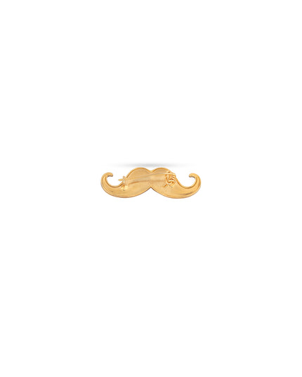 Classic Moustache Brooch