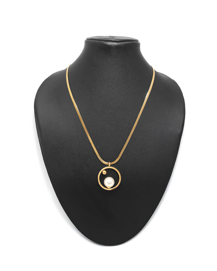 Orbit Pearl Pendant chain