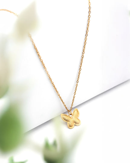 Textured Butterfly Chain