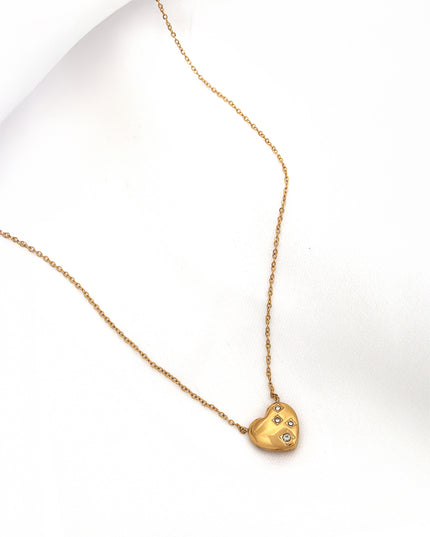 Crystal Heart Fancy Chain