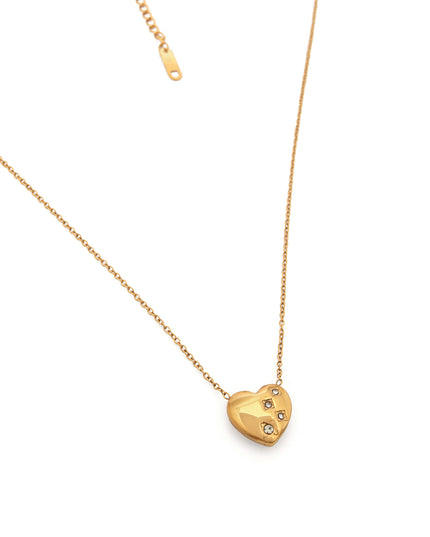 Crystal Heart Fancy Chain