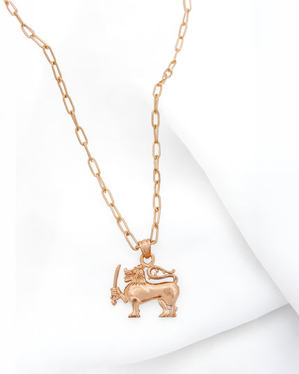 Lion Charm Fancy Chain