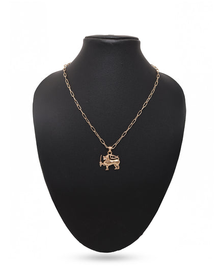 Lion Charm Fancy Chain