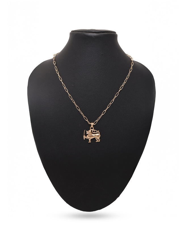 Lion Charm Fancy Chain