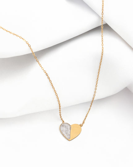 Crystal Heart Fancy Chain