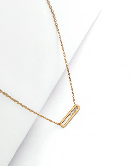 Minimal Gold-Tone Statement Chain