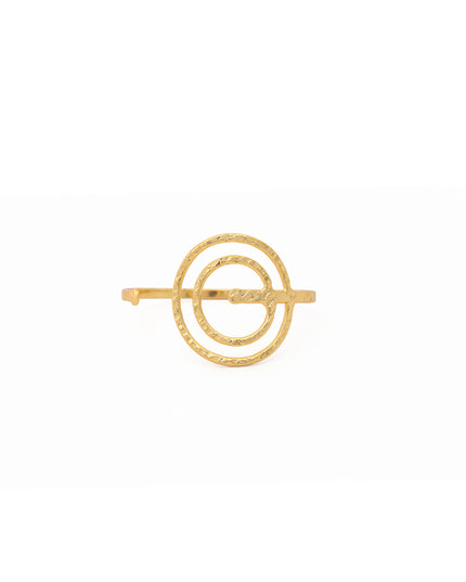 Spiral Crest Open Cuff