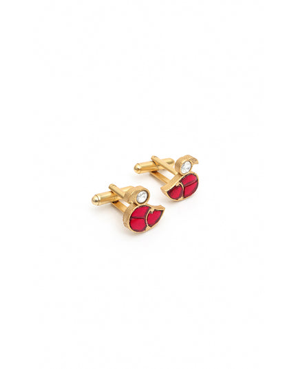 Art Nouveau Flame Cufflinks