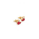Load image into Gallery viewer, Art Nouveau Flame Cufflinks
