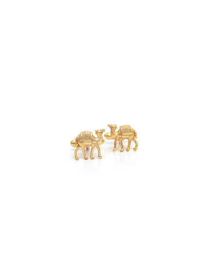 Brother's Luxe Rakhi Combo – Versace Brooch & Camel Cufflinks | Premium Gift Set