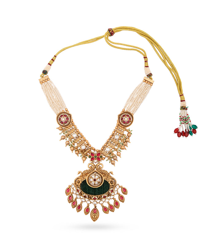 Emerald Heritage Necklace Set