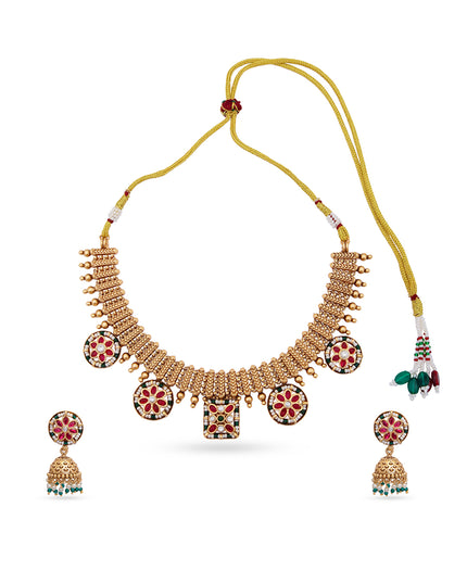 Royal Kundan Necklace Set