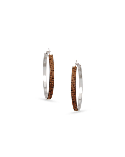 Rustic Weave Hoops