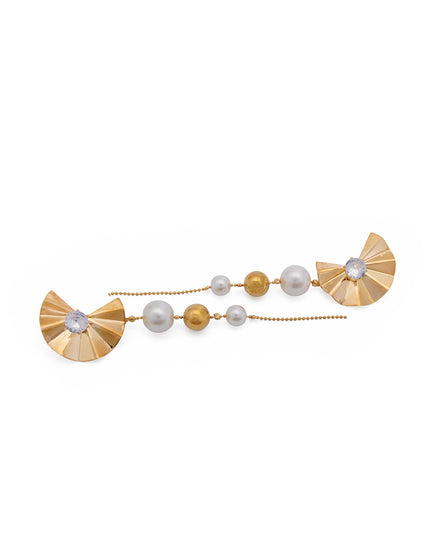 Mini Jewels Pearl Bloom Drop Earrings