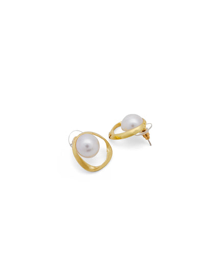 Pearl Aura Studs