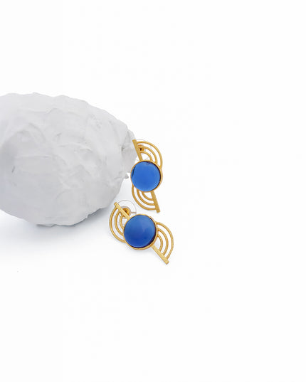 Crag Blue Halo Studs