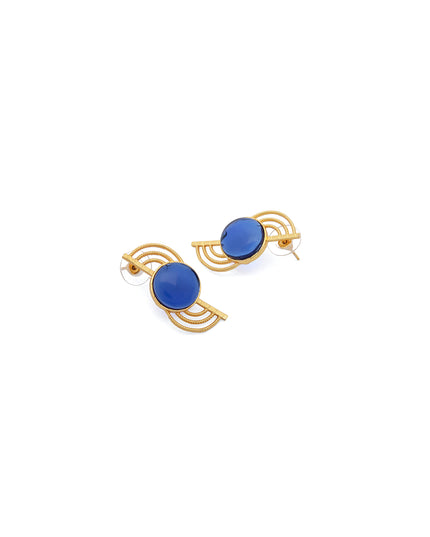 Crag Blue Halo Studs