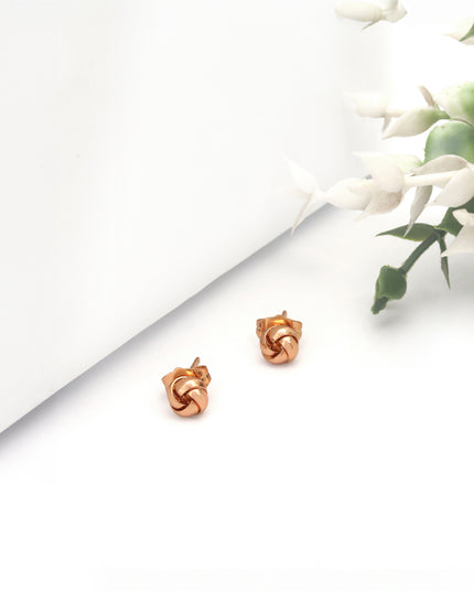 Rage Knot Stud Earrings