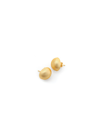 Matte Dome Stud Earrings