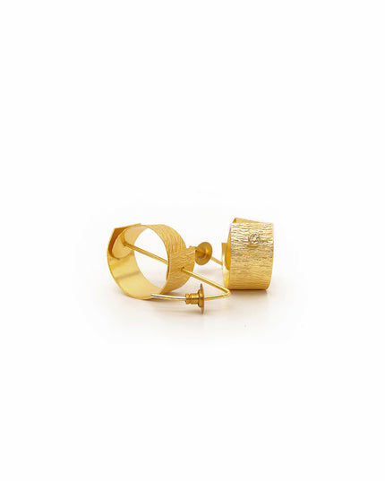 Mallet Round Earrings