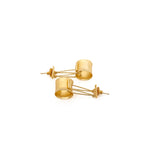 Load image into Gallery viewer, Mallet Round Earrings
