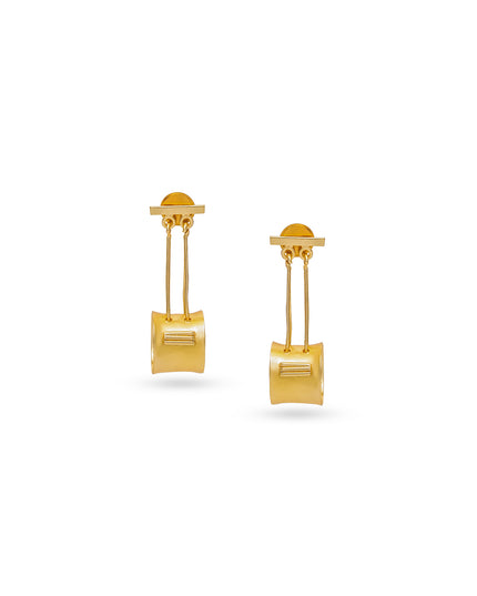 Mallet Round Earrings