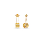 Load image into Gallery viewer, Mallet Round Earrings
