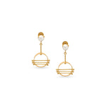 Load image into Gallery viewer, Mukta Round Earrings
