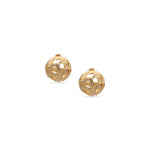 Load image into Gallery viewer, Rage round Earrings
