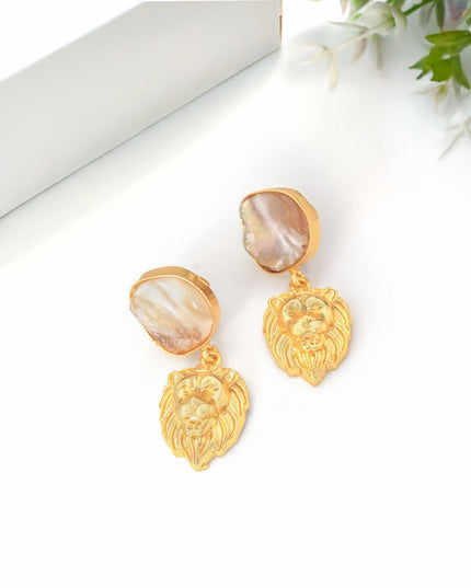 Regal Roar Earrings