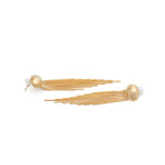 Load image into Gallery viewer, Golden Fringe Flow Earrings
