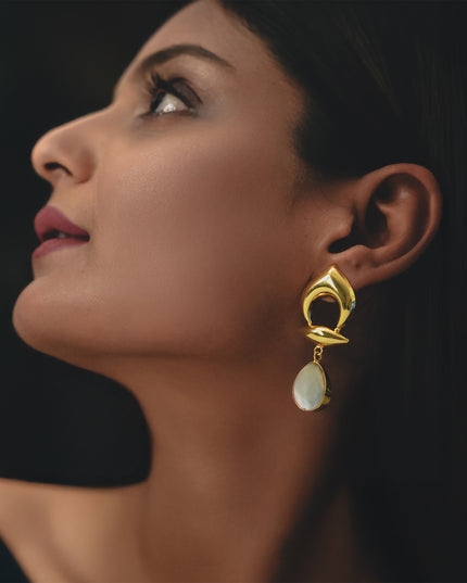 Eclipse Drop Earrings