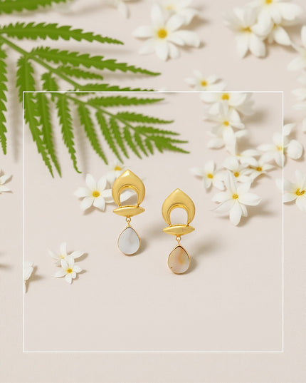 Eclipse Drop Earrings