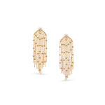 Load image into Gallery viewer, Beaded Cascade Statement Earrings
